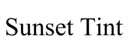 sunset tint