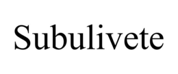 subulivete