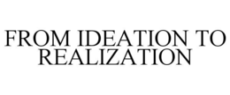 from ideation to realization