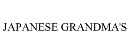 japanese grandma's