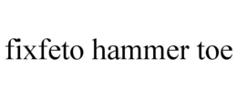 fixfeto hammer toe