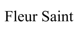 fleur saint
