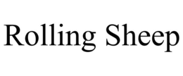 rolling sheep