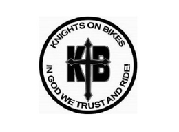 knights on bikes in god we trust and ride!