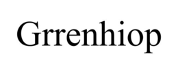 grrenhiop