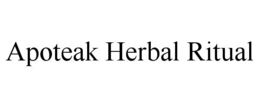 apoteak herbal ritual