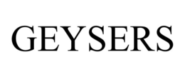 geysers
