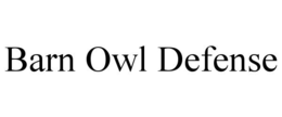 barn owl defense