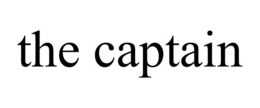 the captain