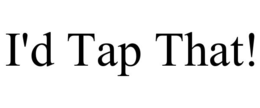 i'd tap that!