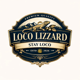 loco lizzard premium quality stay loco estd 2026