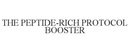 the peptide-rich protocol booster