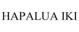 hapalua iki