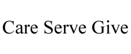 care serve give