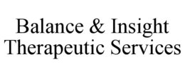 balance & insight therapeutic services