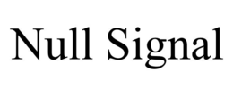 null signal