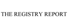 the registry report