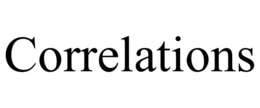 correlations
