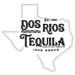 dos rios tequila hecho en mexico 100% agave est. 2018