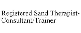 registered sand therapist-consultant/trainer