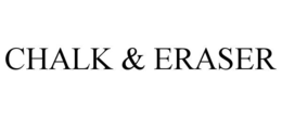 chalk & eraser
