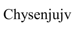 chysenjujv