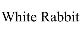 white rabbit