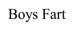 boys fart