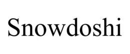 snowdoshi