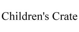 children's crate
