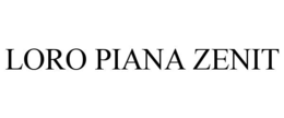 loro piana zenit