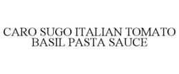 caro sugo italian tomato basil pasta sauce