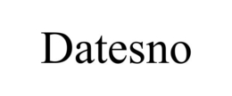 datesno