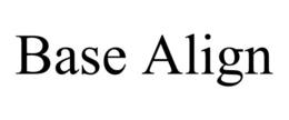 base align