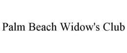 palm beach widow's club