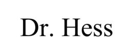 dr. hess