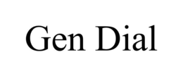 gen dial