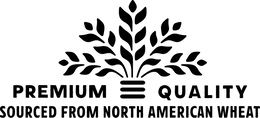 premium quality sourced from north american wheat