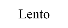 lento
