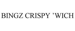 bingz crispy ’wich