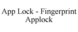 app lock - fingerprint applock