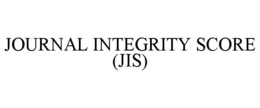 journal integrity score (jis)