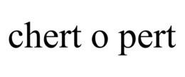 chert o pert