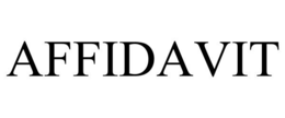 affidavit