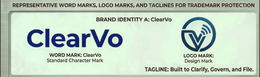 the mark consists of the wording “clearvo” in standard characters. the mark is displayed with a stylized circular logo featuring a “v” and signal-wave elemen