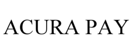 acura pay