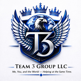 team 3 group llc me, you, and the world - helping at the same time. t3