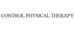 control physical therapy