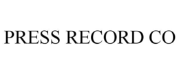 press record co