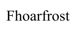 fhoarfrost